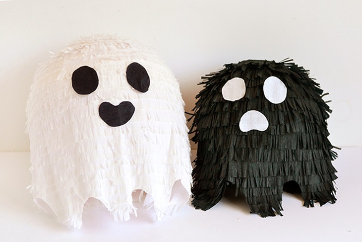 cách làm đèn lồng ma Halloween