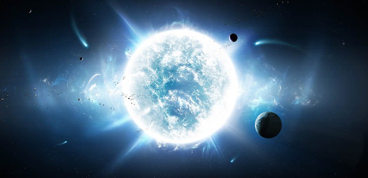 Sirius, ngôi sao sáng nhất trong dải ngân hà Milky Galaxy của chúng ta
