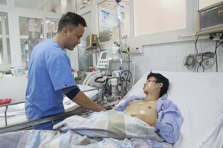 Nút mạch cầm máu điều trị chấn thương nội tạng giúp bệnh nhân thoát khỏi cửa tử ở Bệnh viện Bãi Cháy