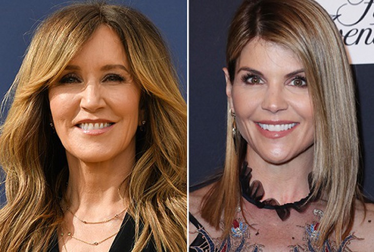 Felicity Huffman và Lori Loughlin, hai nữ diễn viên đã dùng tiền chạy điểm để giúp các cô con gái vào trường đại học danh tiếng ở Mỹ