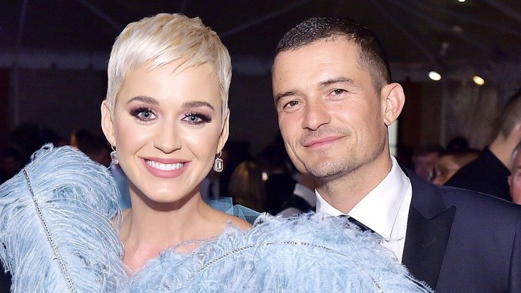 Cặp đôi nổi tiếng đính hôn trong năm 2019- Katy Perry và Orlando Bloom
