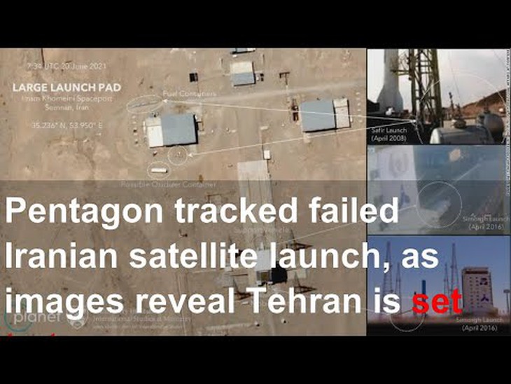 Lầu Năm Góc truy vết hoạt động phóng vệ tinh của Iran