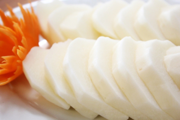 Củ đậu có tác dụng nhuận tràng