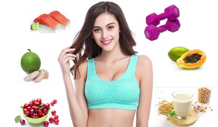 thực phẩm giúp vòng 1 săn chắc và tràn đầy sức sống