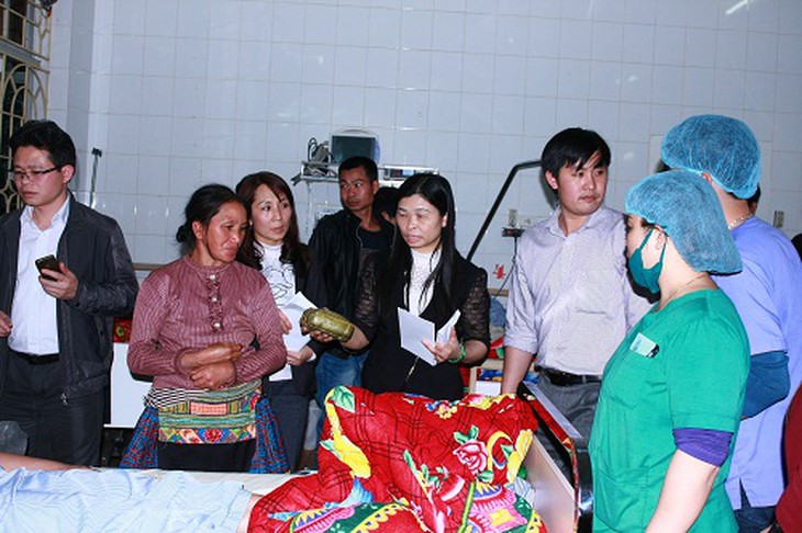 Đc Hà Thị Hồng Thúy - GĐ Bệnh viện ĐKKV Nghĩa Lộ -Yên Bái