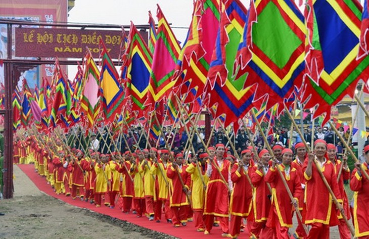 Lễ hội Tịch điền Đọi Sơn năm 2017.