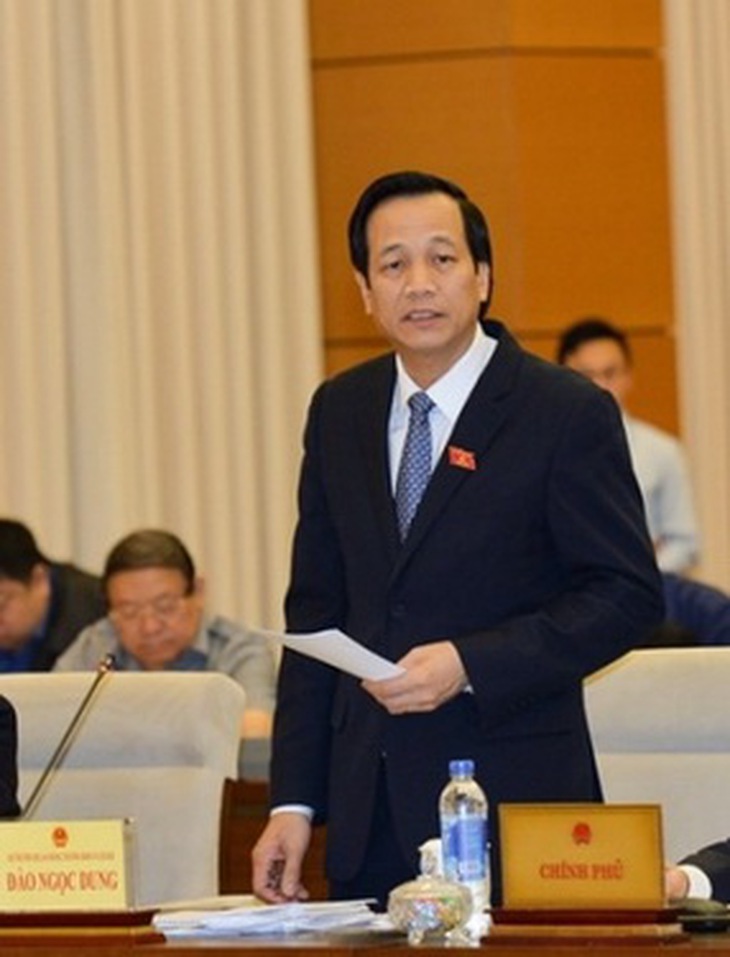 Bộ trưởng Bộ LĐ-TB&XH Đào Ngọc Dung.