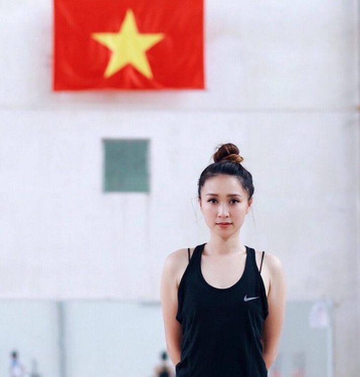 HLV đội tuyển thể dục nghệ thuật Việt Nam Nguyễn Thu Hà . Ảnh: TH