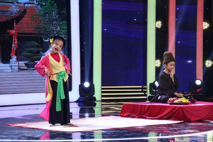 Tham gia gameshow nhí, các em nhỏ phải chịu rất nhiều áp lực.