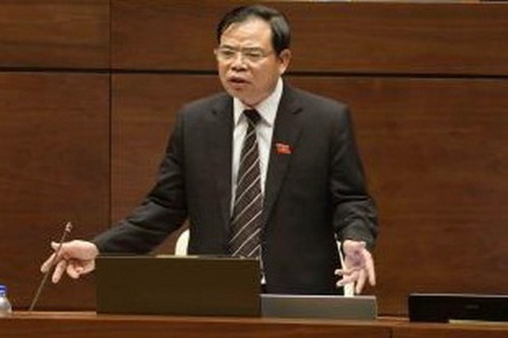 Bộ trưởng Bộ Nông nghiệp và Phát triển nông thôn Nguyễn Xuân Cường.