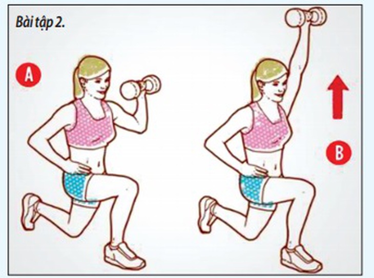 bài tập tạ đánh tan mỡ thừa 2