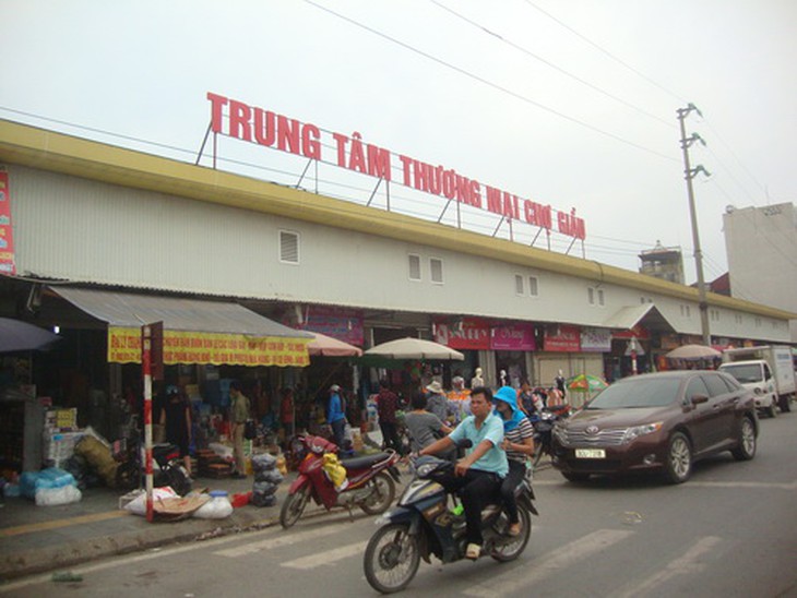Chợ Giầu và phố chợ mới.