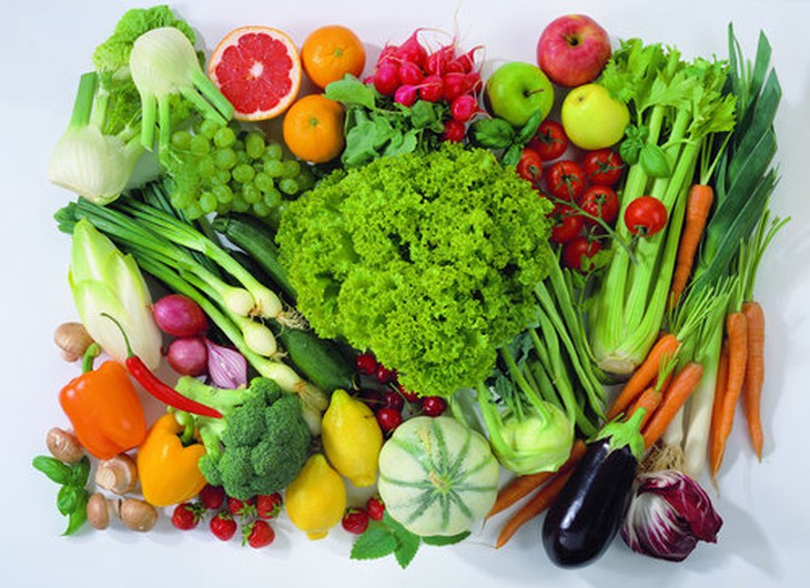 Thực phẩm giàu chất xơ giúp làm sạch đại tràng.
