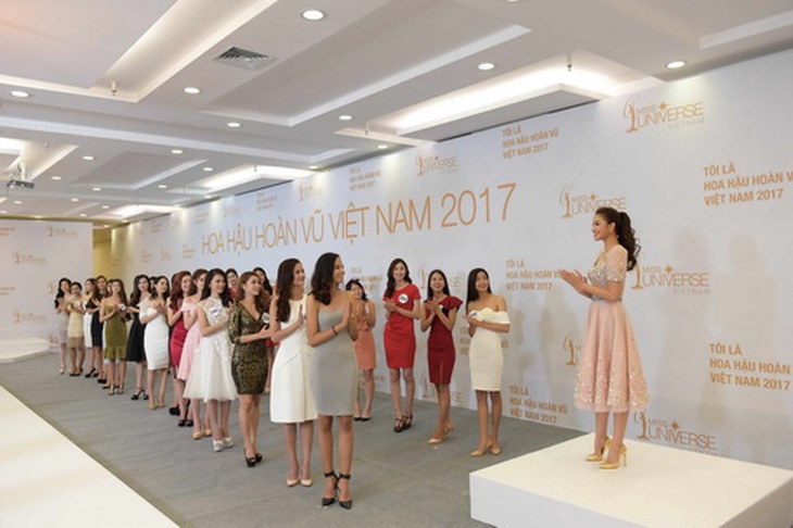 Vòng thi sơ tuyển, sơ khảo của “Hoa hậu Hoàn vũ Việt Nam” 2017 khu vực phía Bắc diễn ra tại Hà Nội vào ngày 6-7/9 vừa qua.