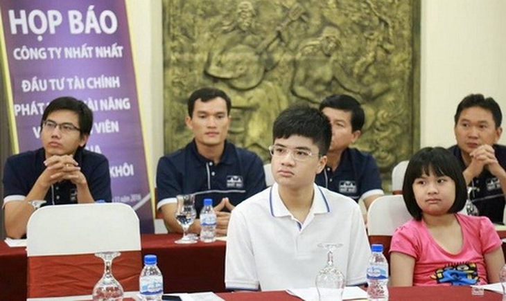 Kỳ thủ Nguyễn Anh Khôi.