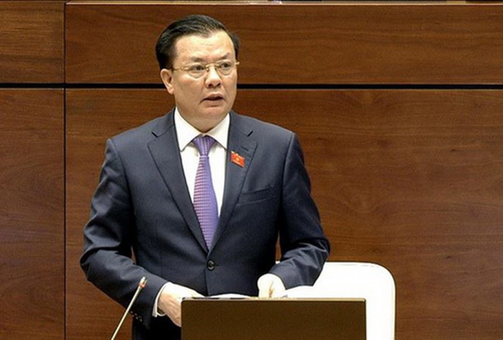 Bộ trưởng Bộ Tài chính Đinh Tiến Dũng.