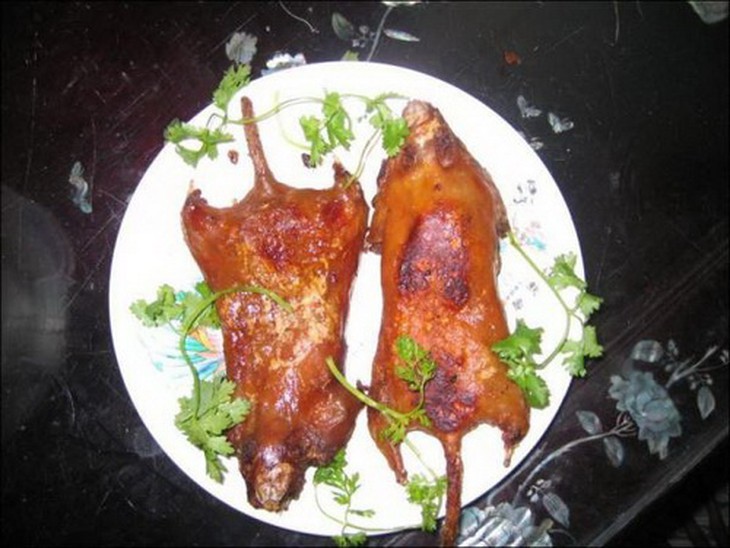 Món chuột đồng nướng thơm ngon