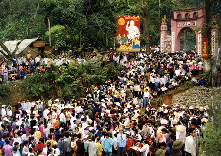 Lễ hội Đền Hùng.