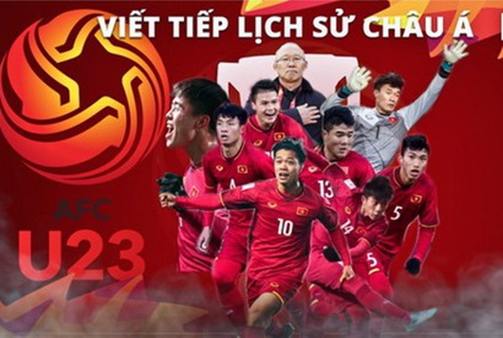 Đội tuyển U23 Việt Nam viết nên lịch sử bóng đá U23 châu Á.