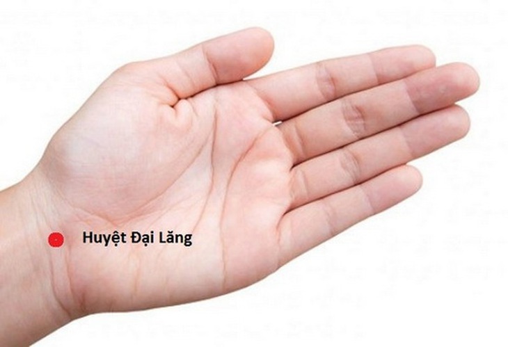 huyệt đại lăng