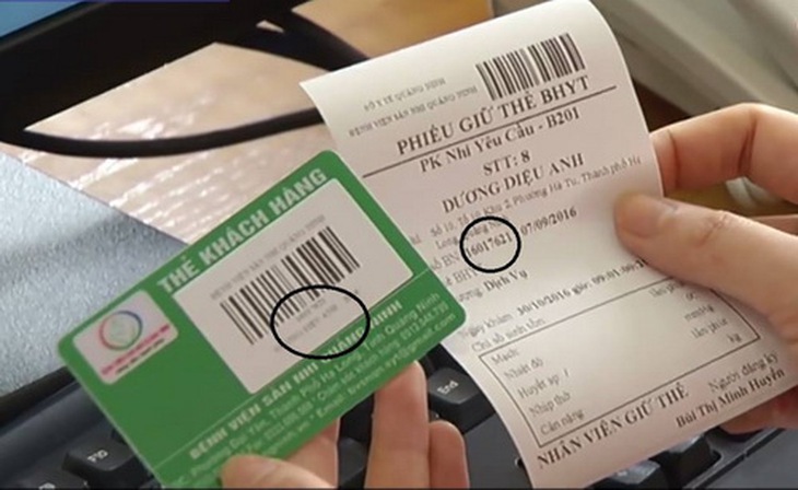 Thẻ khám bệnh thông minh rất nhiều tiện lợi cho người dân.