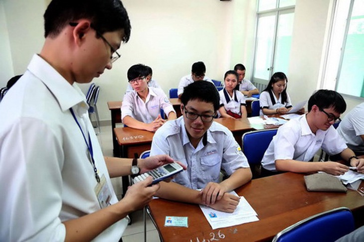 Tại kỳ thi THPT Quốc gia năm nay, mỗi điểm thi sẽ có 1 thanh tra của Sở GD&ĐT và 1 của trường đại học.