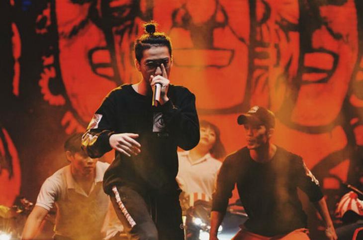 Nghệ sĩ beatbox Trung Bảo.
