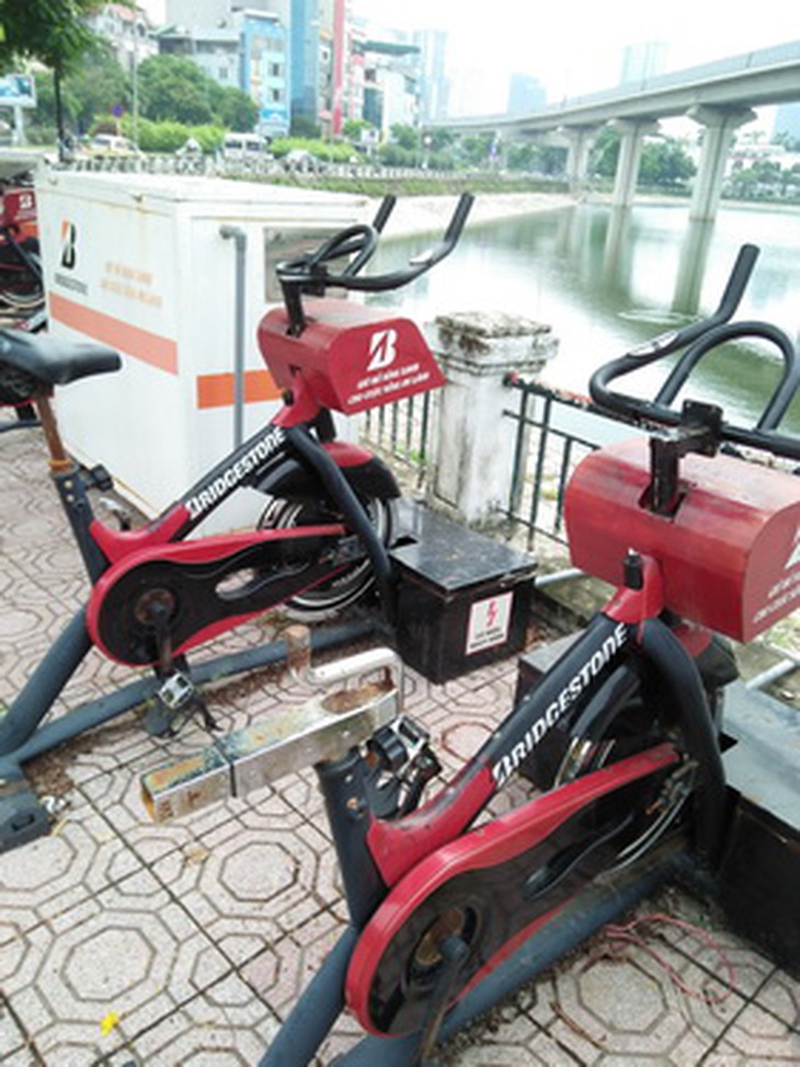 Hệ thống xe đạp sau một thời gian hoạt động thì không thể đạp nổi.
