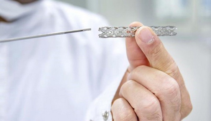 Stent phủ carbon monoxide cho người bệnh mạch vành.