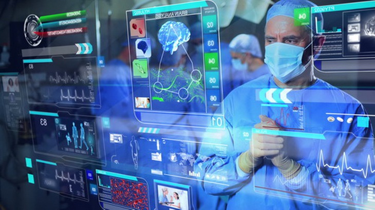 Công nghệ 4.0 đang tác động mạnh mẽ đến việc chăm só sức khoẻ.