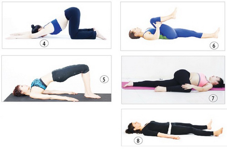 động tác tốt cho hệ tiêu hóa
