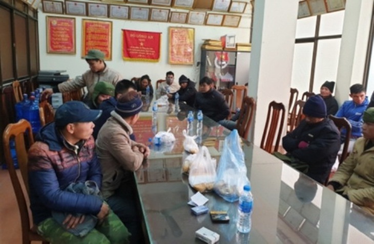 Các đối tượng trong vụ buôn lậu bị Cục Cảnh sát điều tra tội phạm về tham nhũng, kinh tế, buôn lậu triệt phá.