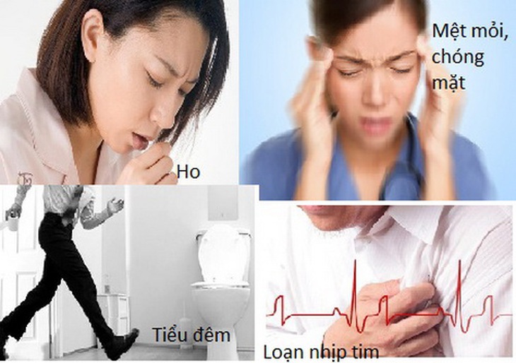 Một số bất lợi của thuốc trị tăng huyết áp.