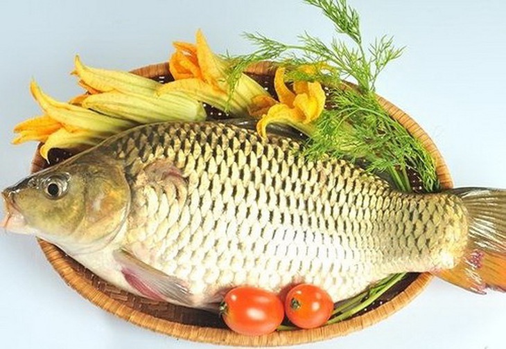 Canh cá chép nấu thiên ma rất tốt cho người bệnh tăng huyết áp, suy nhược thần kinh đau đầu chóng mặt.