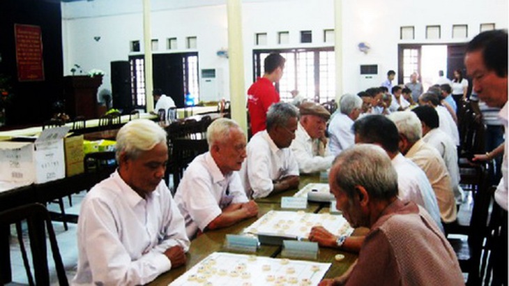 Cờ tướng được coi là môn thể thao rèn luyện trí tuệ, nhất là với người cao tuổi.