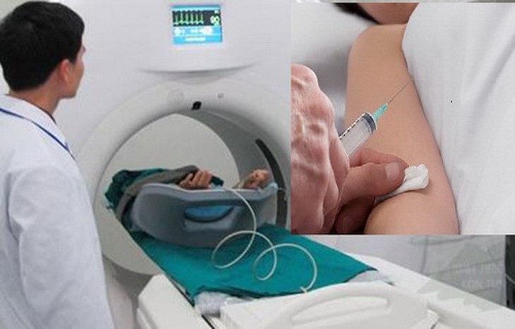 Thuốc cản quang được dùng trong chẩn đoán hình ảnh.