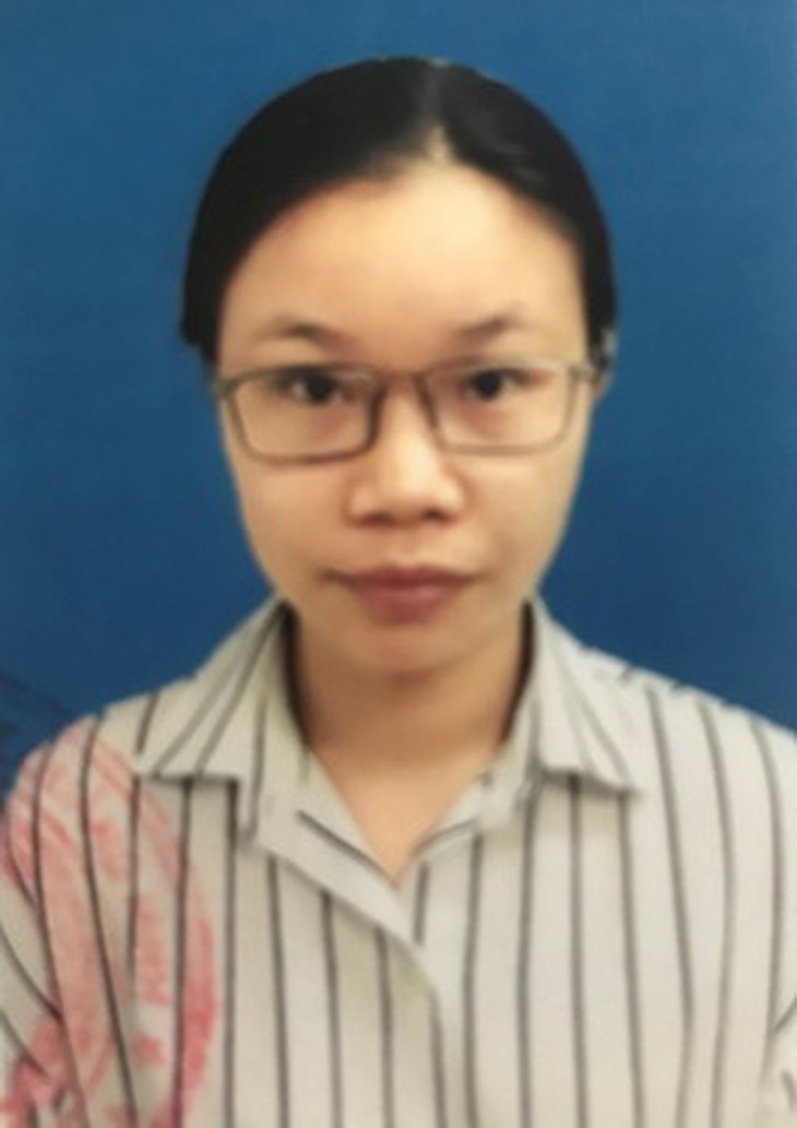 Đối tượng Phạm Thị Hoa Mơ tại cơ quan công an.