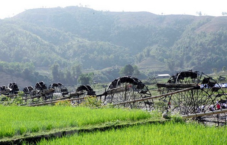 Cọn nước ở Tương Dương.