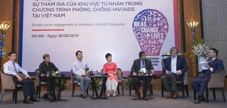 Tọa đàm thúc đẩy sự tham gia của khu vực tư nhân trong phòng chống HIV.