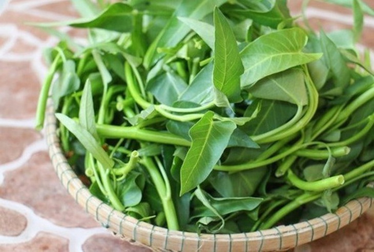 Rau muống ngon.