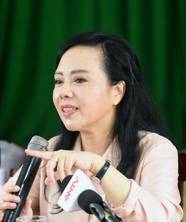 Bộ trưởng Bộ Y tế Nguyễn Thị Kim Tiến.