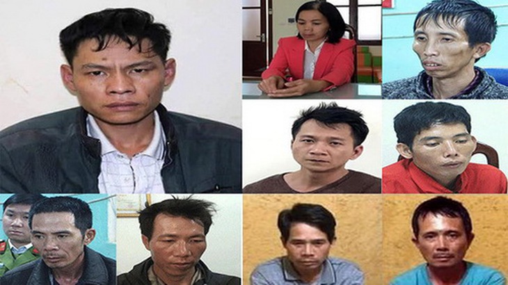 Các đối tượng cưỡng bức, sát hại nữ sinh giao gà bị Viện Kiểm sát truy tố.