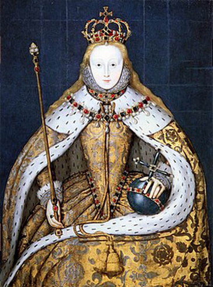 Chân dung Nữ hoàng Elisabeth đệ nhất.