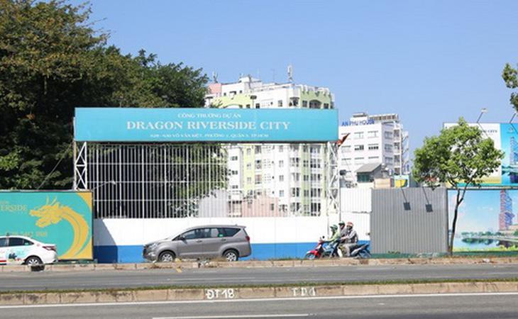 Khu phức hợp Dragon Riverside City quận 5 xây dựng sai phép.