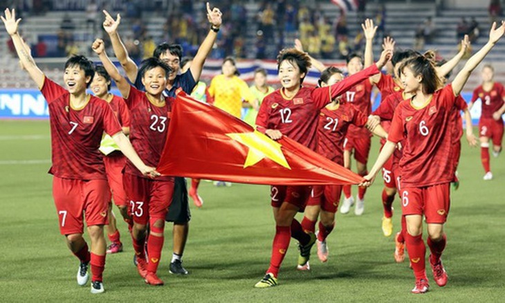 Đội tuyển nữ Việt Nam lần thứ 6 vô địch SEA Games.