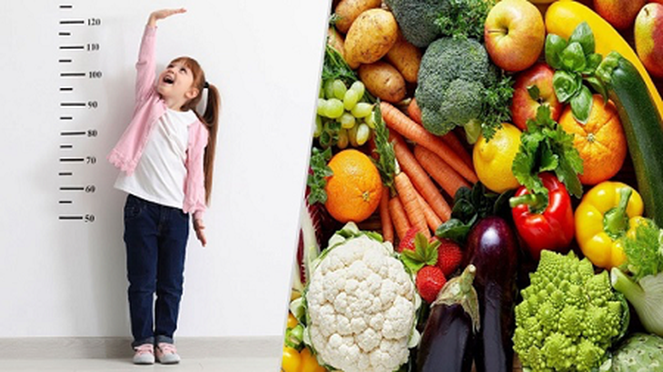 Dinh dưỡng khoa học và hợp lý là giải pháp tốt nhất giúp trẻ cải thiện chiều cao tối đa.