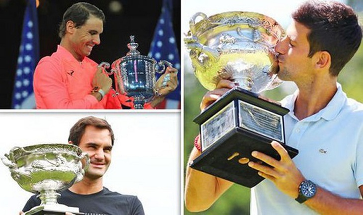 Nadal đang áp sát được kỷ lục của Federer.