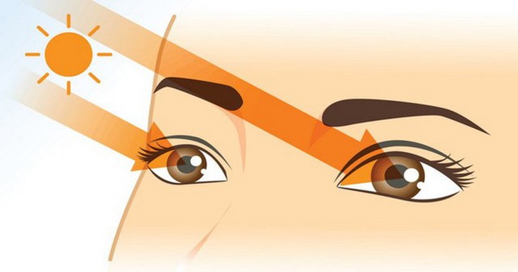 Bảo vệ mắt trong ánh nắng chói chang