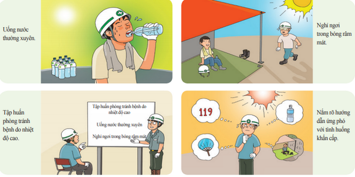 Các biện pháp đối phó với nắng nóng trong mùa hè.