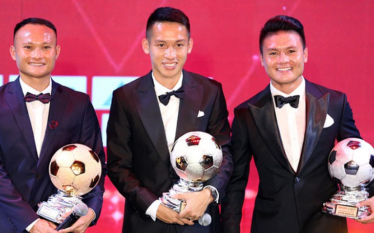 Các danh hiệu Quả bóng Vàng, Bạc, Đồng của BĐVN 2019.
